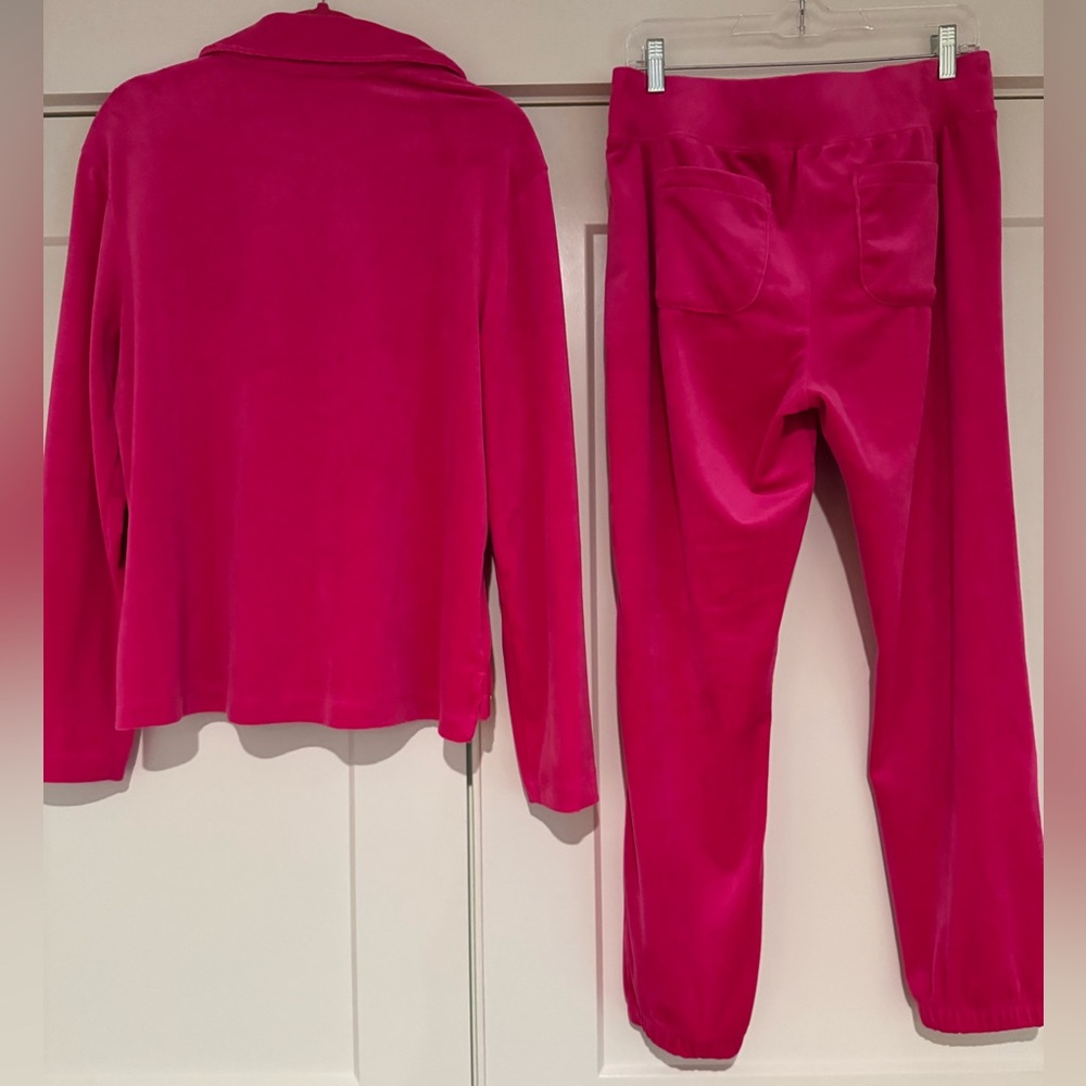 Lilly Pulitzer Velour Set Size Large - Picture 6 of 11